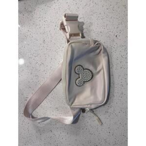 Women's Waist Bag with Mickey Mouse Design